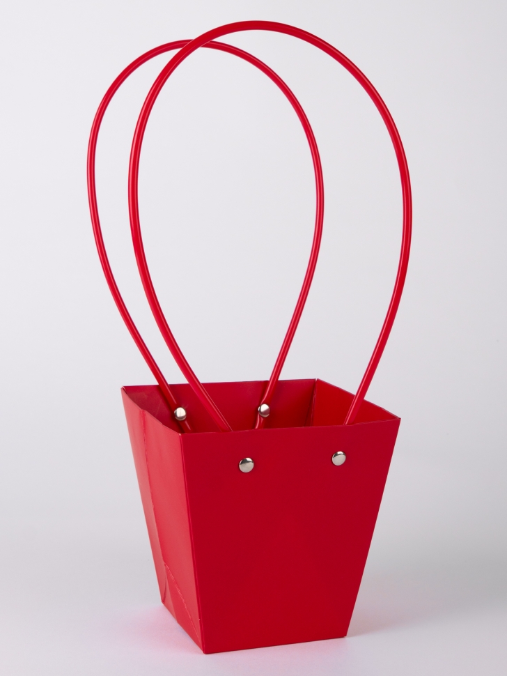 Сумочка для цветов 12х8х12,5см М114 красный Сумочка для цветов 12х8х12,5см М114 красный