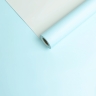 Пленка матовая 65мкм 58см х 10м двухцветная небесный/фисташковая пастель
