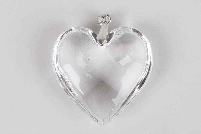Подвеска Сердце прозрачное Подвеска Сердце прозрачное