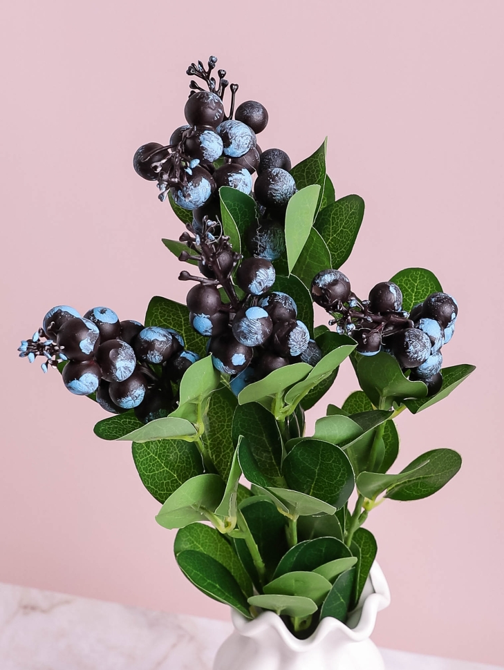 ИЦ Букет Ягоды 40х16см QW-009 черный