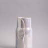 Ваза керамика 18х9,5х9,5см 8203D-07 Перламутр белый Ваза керамика 18х9,5х9,5см 8203D-07 Перламутр белый