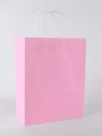 Сумочка крафт 904 26х33х12см розовый