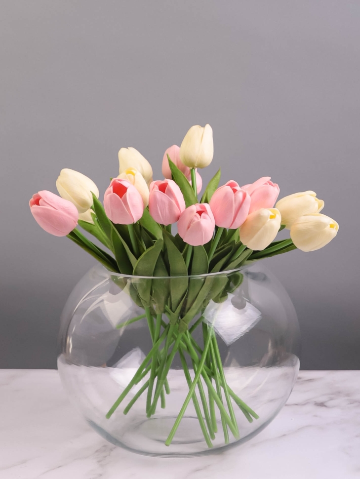 Ваза стекло Шаровая D25см К Ваза стекло Шаровая D25см К