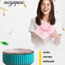 Кашпо керамика 16х16х6,2см W7396011.15 голубой