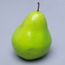 Груша 10см зеленая Груша 10см зеленая