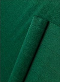 Бумага гофрированная простая, 180гр 561 хвойно-зеленая