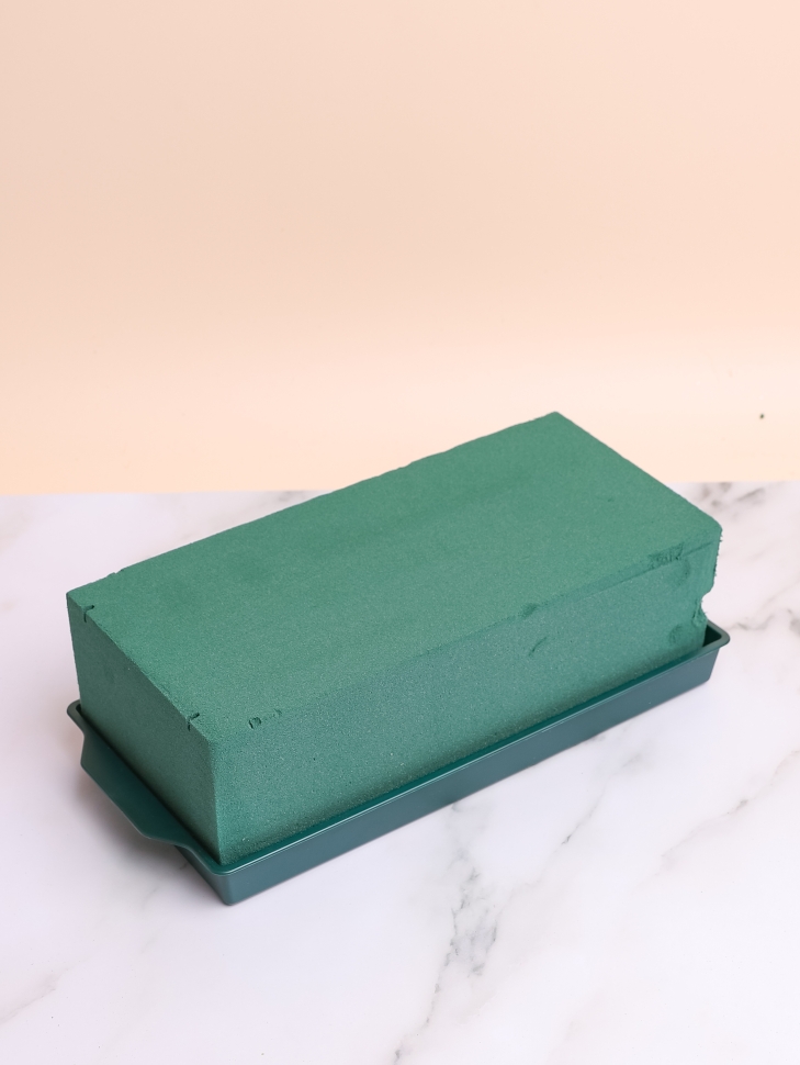 Поддон для кирпича 26х12,5х2,5см зеленый Поддон для кирпича 26х12,5х2,5см зеленый