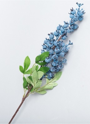 ИЦ Ветка Ягоды 75х13см QW-018 синий ИЦ Ветка Ягоды 75х13см QW-018 синий