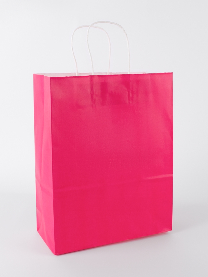 Сумочка крафт 903 26х33х12см пурпурный