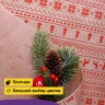 Бумага крафт 40г/м2, 70см x 10м, Орнамент красный Бумага крафт 40г/м2, 70см x 10м, Орнамент красный