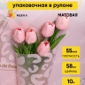 Пленка матовая 55мкм 58см х 10м РЦ Леопард розовый Пленка матовая 55мкм 58см х 10м РЦ Леопард розовый