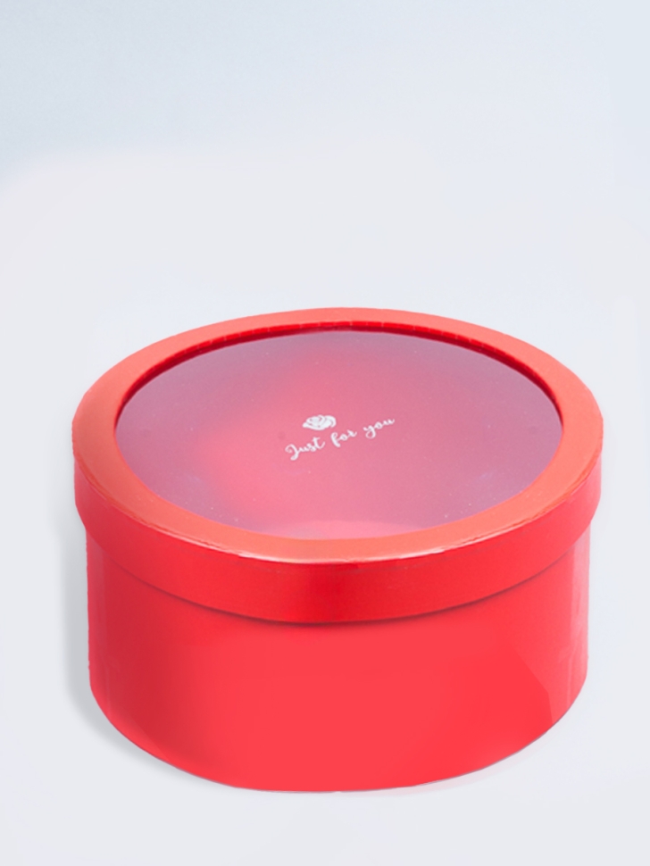 Коробка цилиндр 24х12 CHW3809R красный