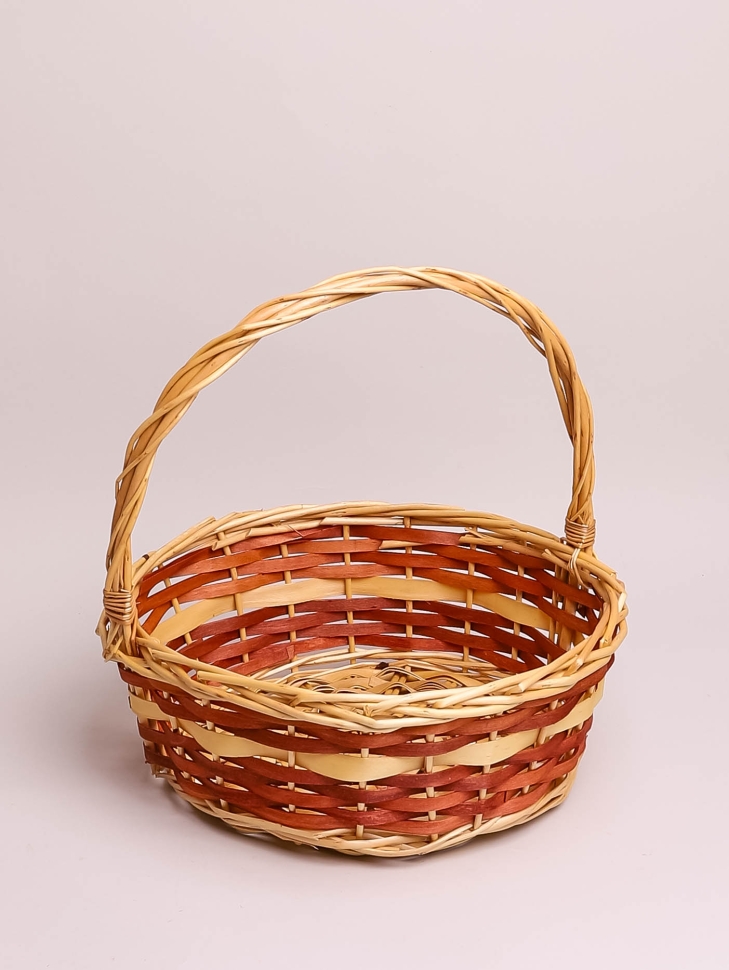 Корзина плетеная (ива) 3шт D40хH16х40см YM-8788203 Корзина плетеная (ива) 3шт D40хH16х40см YM-8788203