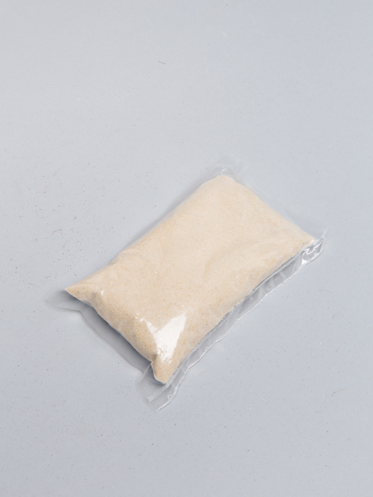 Песок кварцевый 200гр отбеленный