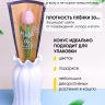 Пакет цветочный Конус 12,5х4х40 на 1цветок влагостойкий крафт синий 30шт Пакет цветочный Конус 12,5х4х40 на 1цветок влагостойкий крафт синий 30шт