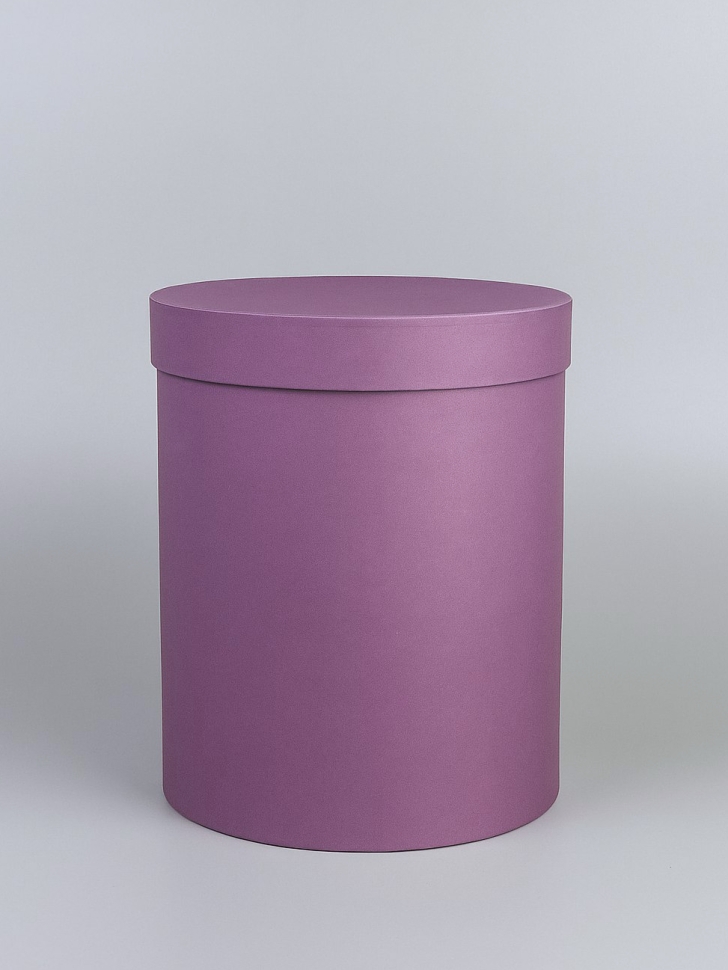 Коробка цилиндр 23х25см однотонный Вино Коробка цилиндр 23х25см однотонный Вино