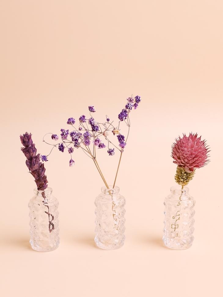 Наполнитель флористический №1793 Пчелка 60шт. прозрачный