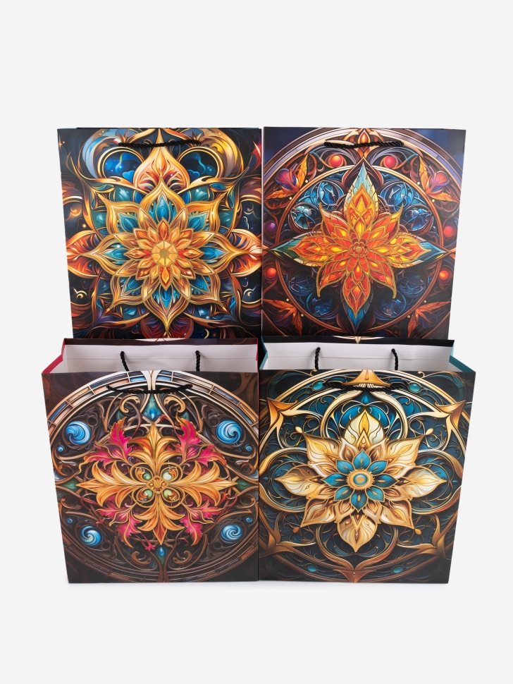 Сумочка Мандала 1977 26х32x10см микс