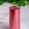 Свеча пенек d50х h120мм лак красный