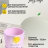 Кашпо керамика 14х14х13см WZ006 розовый Кашпо керамика 14х14х13см WZ006 розовый