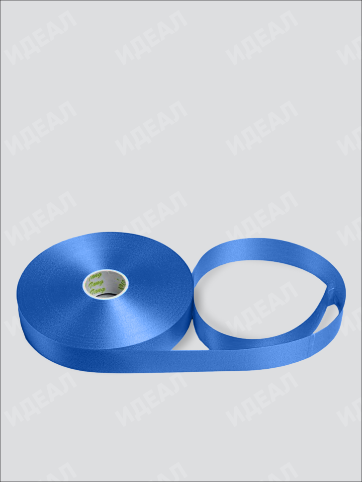 Лента простая 2/100 К голубой