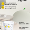 Кашпо керамика 14х14х13см WZ006 белый