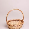 Корзина плетеная (ива) D48х41xH16х42см YMQL-215303