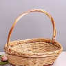 Корзина плетеная (ива) D48х41xH16х42см YMQL-215303