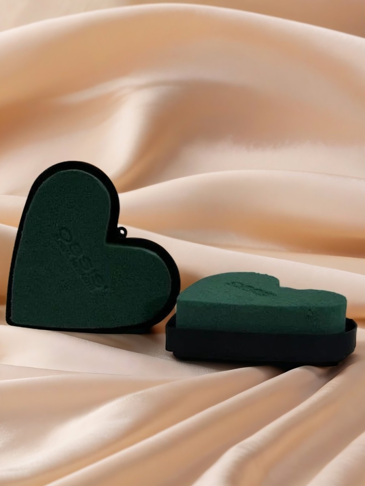 Оазис Сердце с фиксатором 12х14х3,5см, 3086 2 кат.