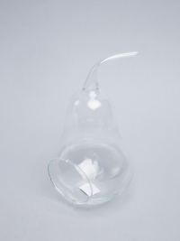 Ваза стекло 2621 Груша сувенир D7,5x22см 