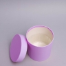 Коробка цилиндр набор из 5шт К d21хh21 - d12хh12см сиреневый Коробка цилиндр набор из 5шт К d21хh21 - d12хh12см сиреневый
