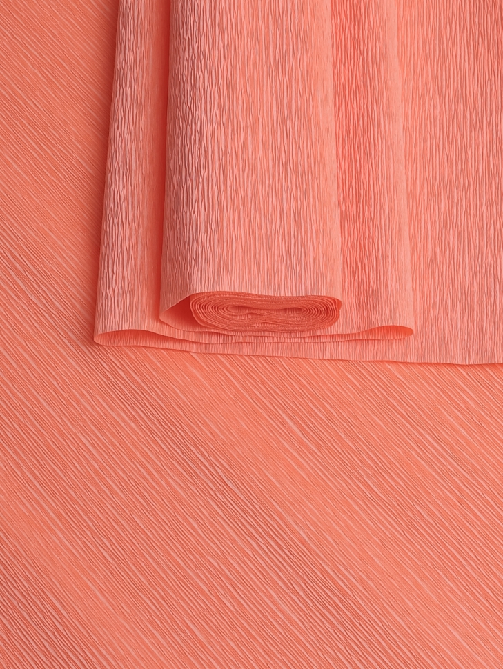 Бумага гофрированная простая, 180гр 617 лососевый Бумага гофрированная простая, 180гр 617 лососевый