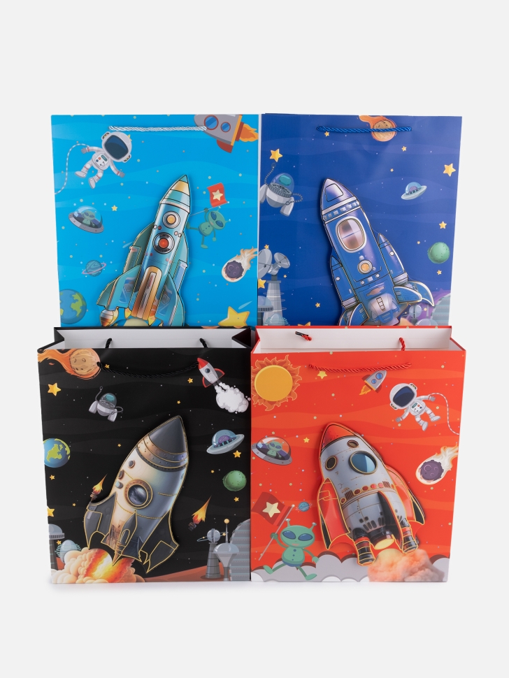 Сумочка Ракета 3341 26х32x10см микс