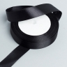Лента атласная 20мм х 25ярд  JD черный