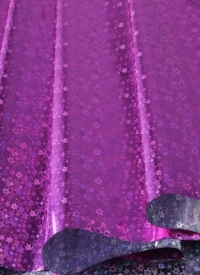 Пленка для подарков голография 70 х 8м 30мкм малиновый