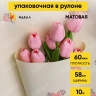 Пленка матовая 60мкм 58см х 10м РЦ Минни Маус золотой на кремовом Пленка матовая 60мкм 58см х 10м РЦ Минни Маус золотой на кремовом