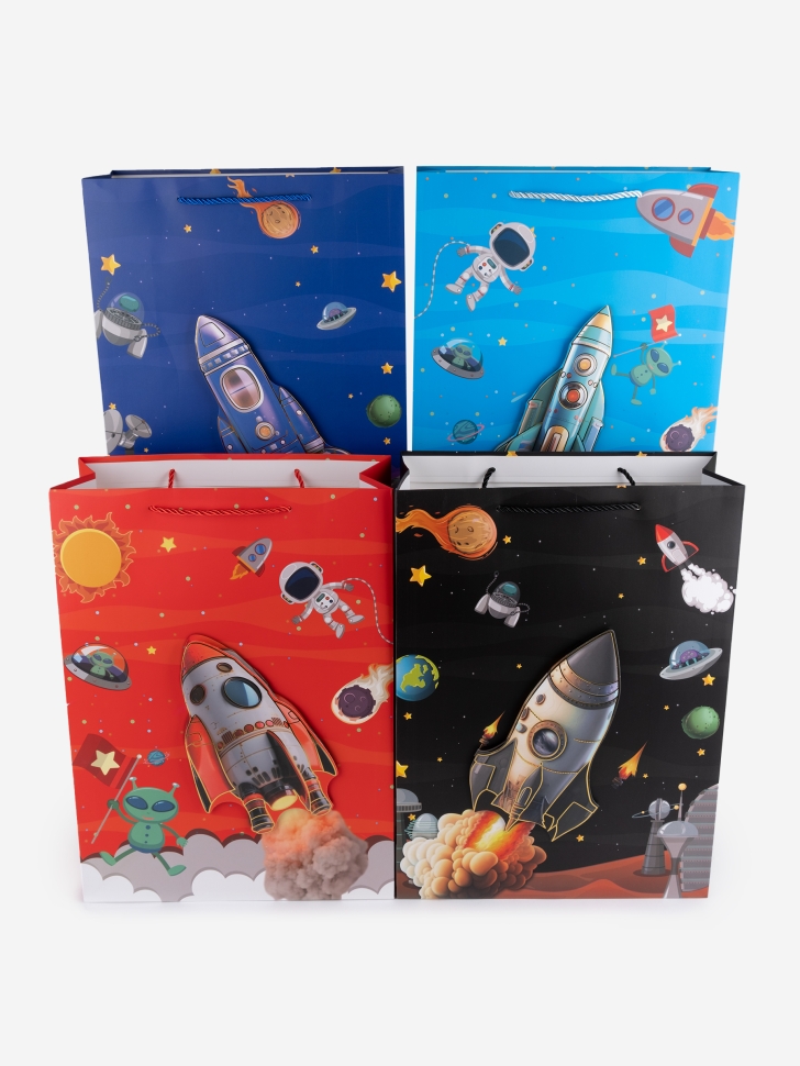 Сумочка Ракета 3341 30х41,5x12см микс