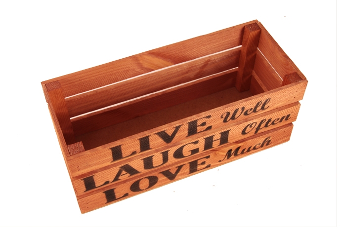 Ящик деревянный интерьерный набор 3шт 50х30х12см "Live" дуб Ящик деревянный интерьерный набор 3шт 50х30х12см "Live" дуб