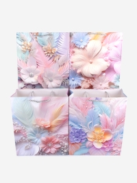 Сумочка Цветы 139 26х32x10см микс