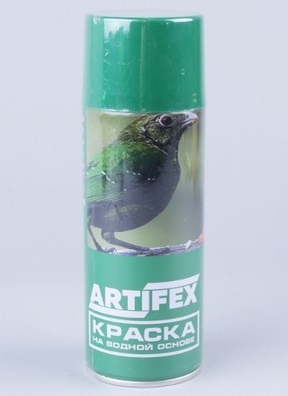Спрей Краска Artifex 520мл на водной основе зеленая Спрей Краска Artifex 520мл на водной основе зеленая
