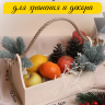 Ящик Ботаника H24,5/8.3х24,5х12,5см № 1 ванильный