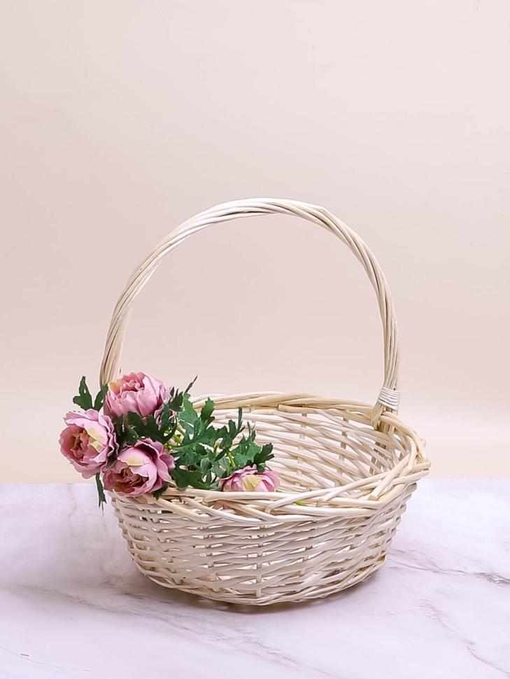 Корзина плетеная (ива) 34х23х36см M-28-52 натуральный