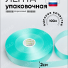 Лента простая 2/100 К бирюзовый Лента простая 2/100 К бирюзовый