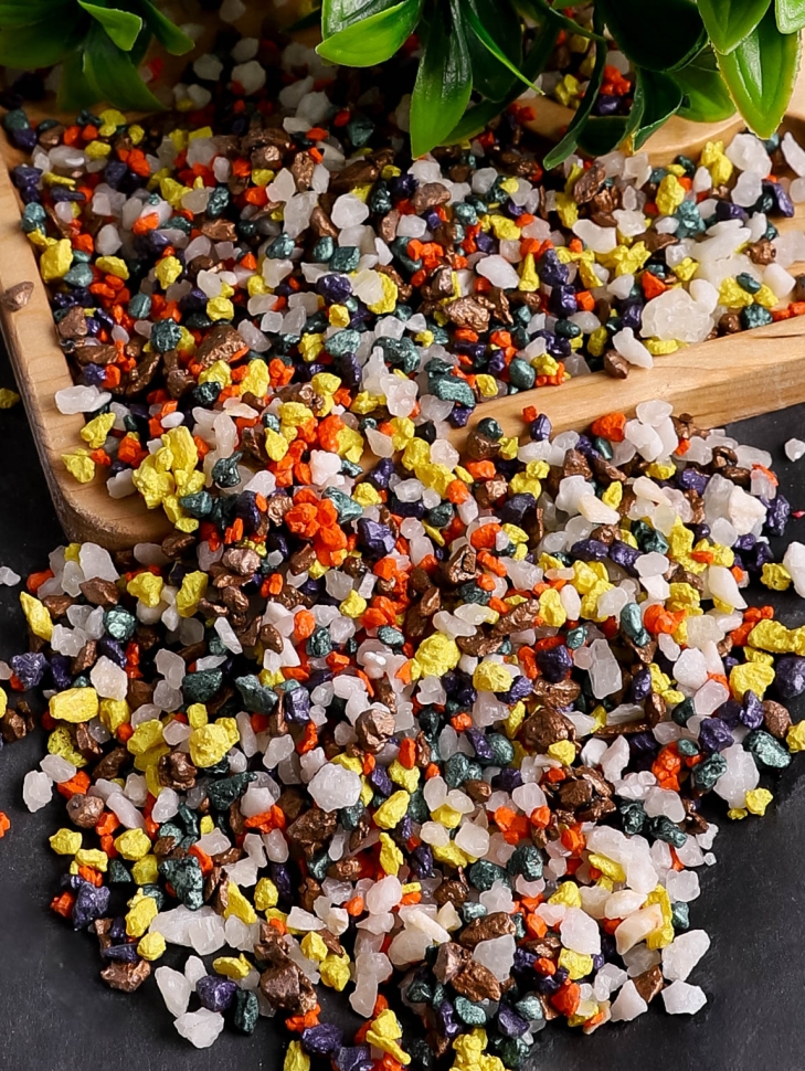 Грунт смесь цветная 1кг 3-5мм №14 Грунт смесь цветная 1кг 3-5мм №14