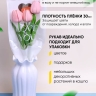Пакет цветочный Рукав 14х40 на 1цветок Love you белый 10 шт Пакет цветочный Рукав 14х40 на 1цветок Love you белый 10 шт