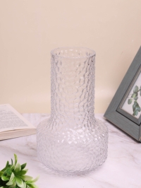 Ваза стекло h28 d17см К 166 прозрачный
