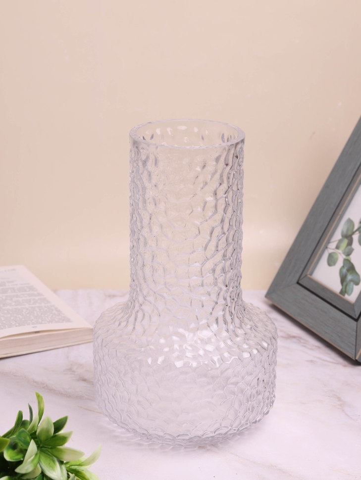 Ваза стекло h28 d17см К 166 прозрачный Ваза стекло h28 d17см К 166 прозрачный