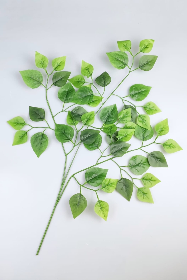 ИЦ Ветка Береза 68см 3 ветки зеленый