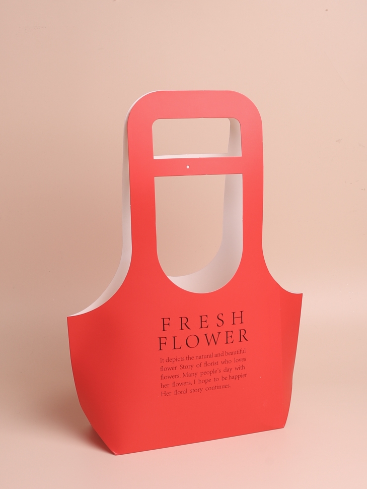 Плайм пакет для цветов 22х10х40см 58-05 Красный