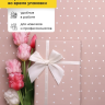 Пленка матовая 60мкм 58см х 10м горошек белый на капучино Пленка матовая 60мкм 58см х 10м горошек белый на капучино